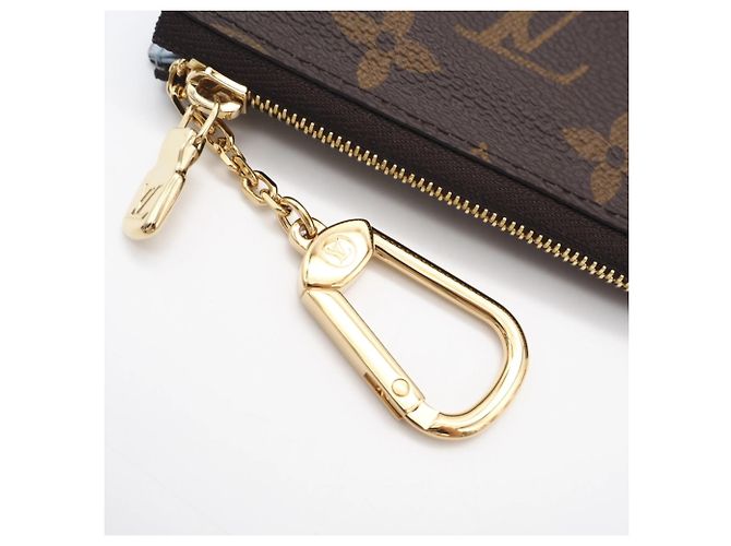 Portafoglio Monogramma Louis Vuitton Marrone Blu Beige - vista 4