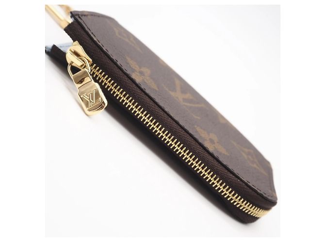 Portafoglio Monogramma Louis Vuitton Marrone Blu Beige - vista 8