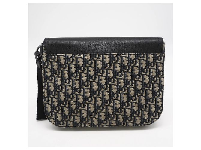Pochette A5 in pelle di vitello grana jacquard obliquo Christian Dior - vista 2