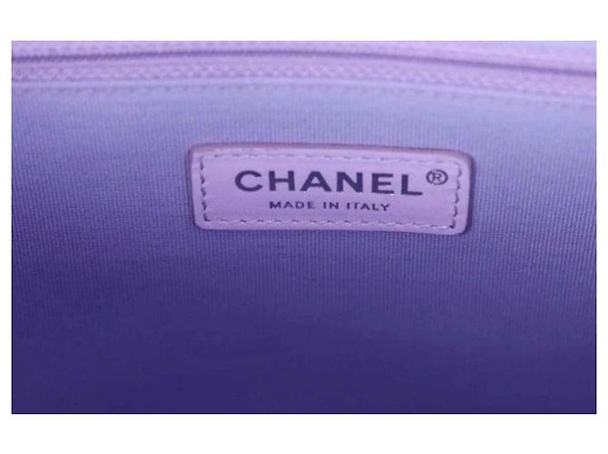 Cambon Borsa Deauville in pelle ombré di Chanel Rosa Porpora - vista 3
