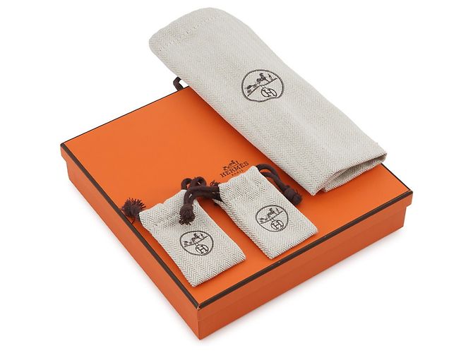 Hermès Hermes Kelly Gürtel aus goldfarbenem Epsom-Leder Golden - Ansicht 10