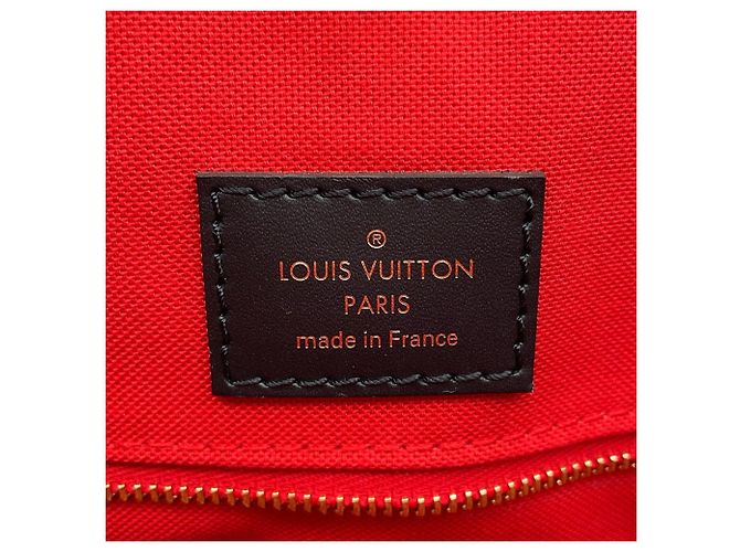 Borsa Tote OnTheGo GM Monogram Reverse Gigante Louis Vuitton Rosso - vista 17