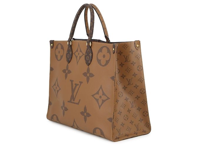 Borsa Tote OnTheGo GM Monogram Reverse Gigante Louis Vuitton Rosso - vista 2