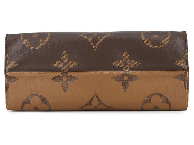 Borsa Tote OnTheGo GM Monogram Reverse Gigante Louis Vuitton Rosso - vista 3