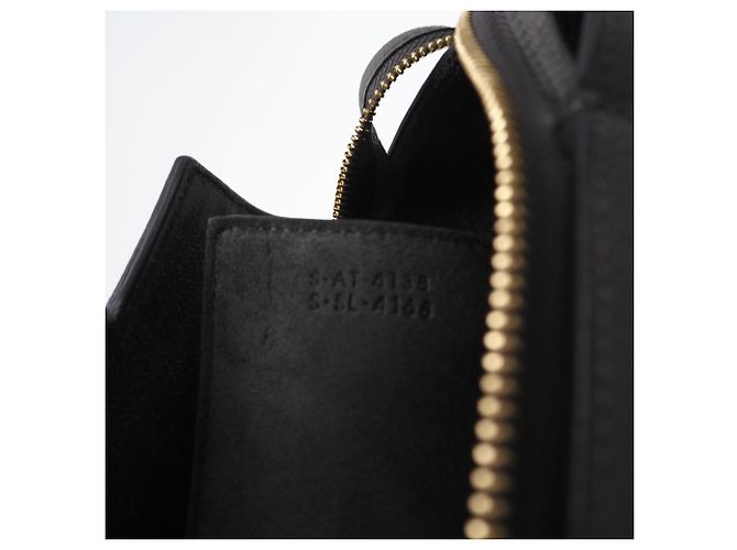 Belt Bag Céline Graue Leder-Gürteltasche Micro von CELINE Braun - Ansicht 16