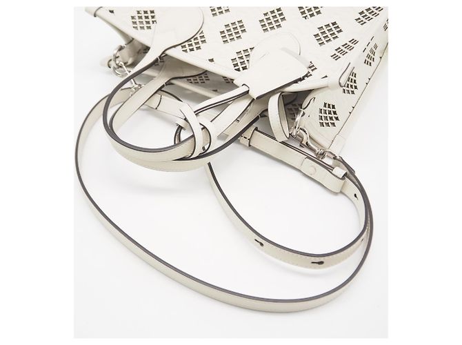 Borsa Tote Piccola Ophidia di GUCCI Bianco - vista 12