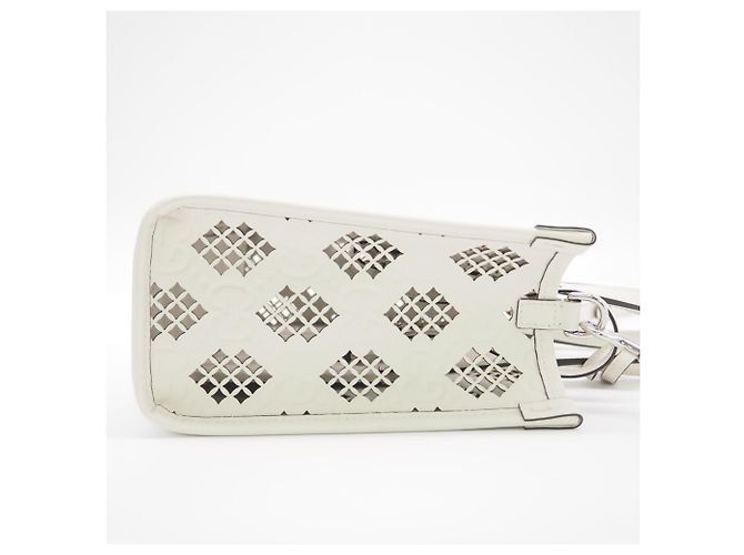 Borsa Tote Piccola Ophidia di GUCCI Bianco - vista 8