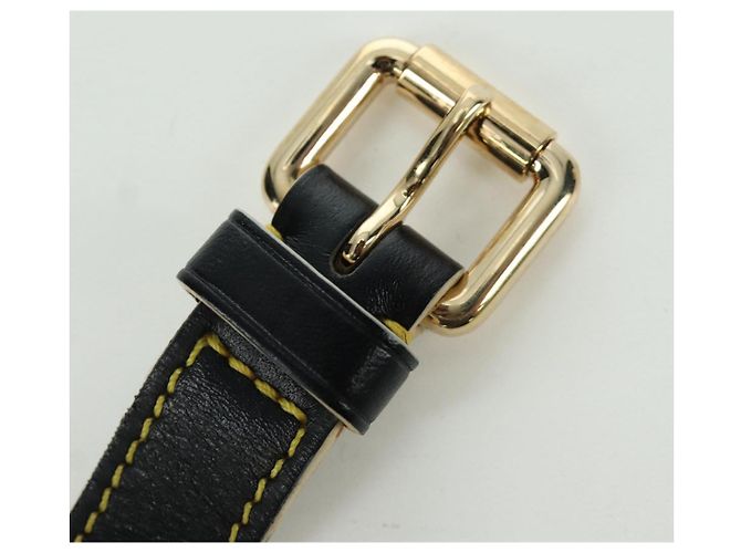 LOUIS VUITTON Borsa a Mano Suhari Extravagan in Pelle Nera LV Auth AMZ548SM Nero - vista 29