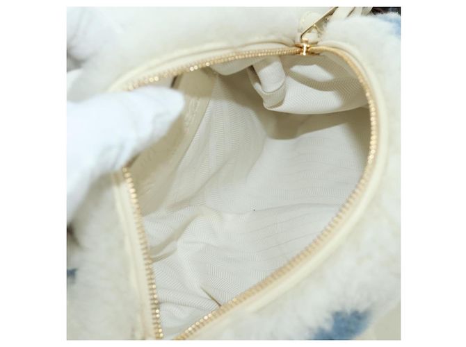 LOEWE - Borsa a Spalla Howl's Moving Castle Studio Ghibli Bianco Oro Auth 167137SM D'oro - vista 10