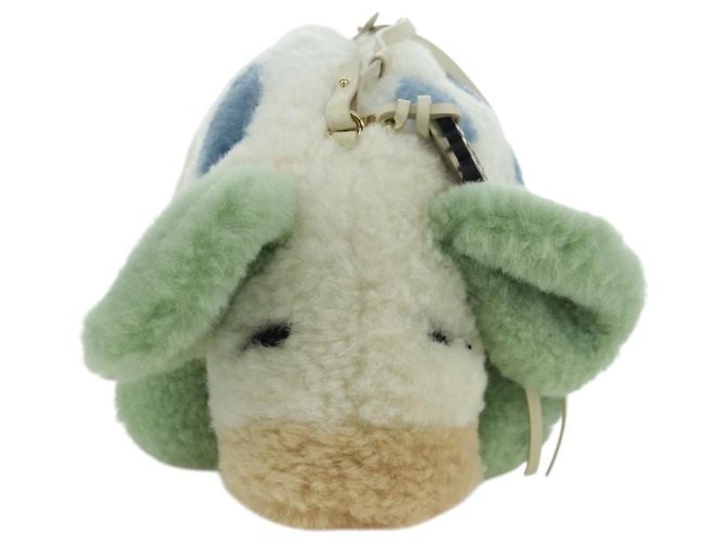LOEWE - Borsa a Spalla Howl's Moving Castle Studio Ghibli Bianco Oro Auth 167137SM D'oro - vista 13