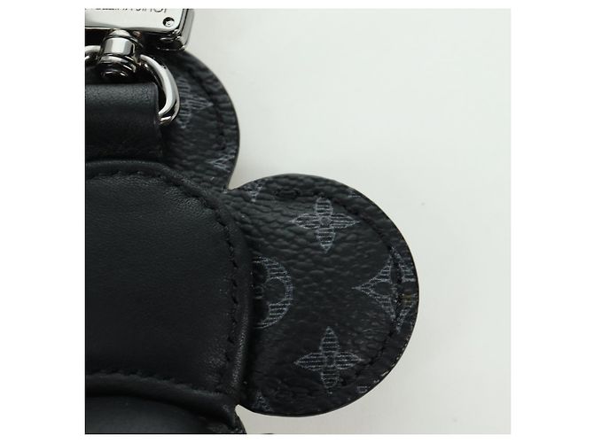 LOUIS VUITTON Monogram Eclipse Portachiavi di Vivienne MP1998 LV Auth YKZ575SAM Monogramma - vista 9
