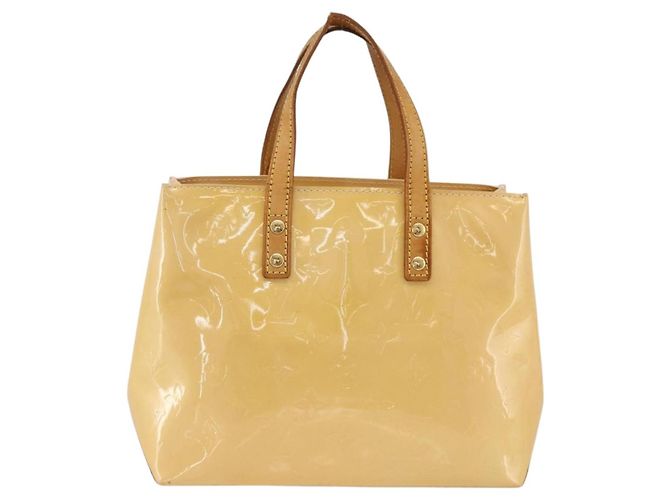 LOUIS VUITTON Borsa Reade PM Monogram Vernis Rosa Marshmallow M91306 Auth BAZ438 - vista 13
