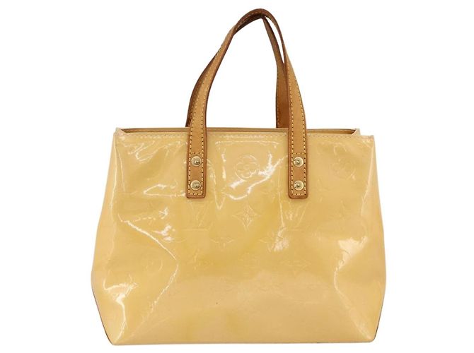 LOUIS VUITTON Borsa Reade PM Monogram Vernis Rosa Marshmallow M91306 Auth BAZ438 - vista 2