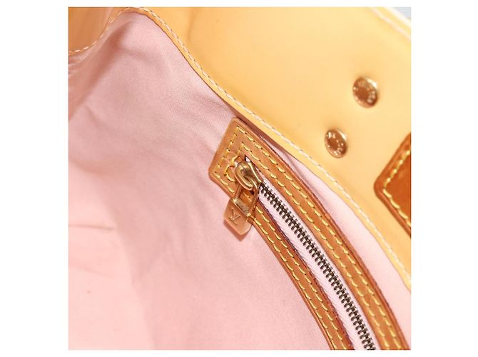 LOUIS VUITTON Borsa Reade PM Monogram Vernis Rosa Marshmallow M91306 Auth BAZ438 - vista 20