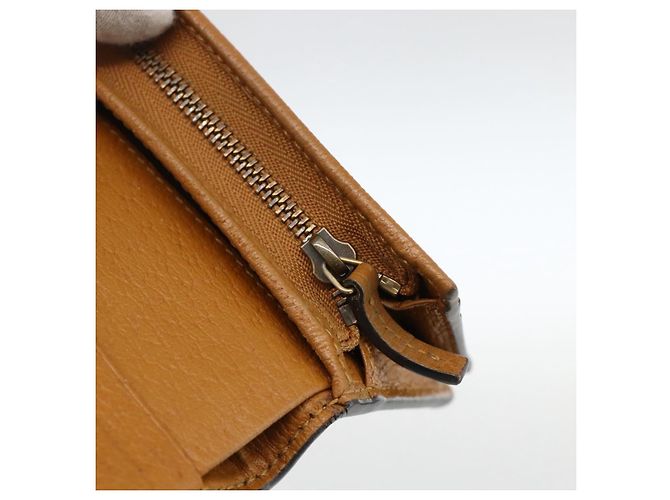 Billetera Micro GG Supreme PVC GUCCIxDisney Beige Oro 602534 Auth BA11628A Dorado - vista 17