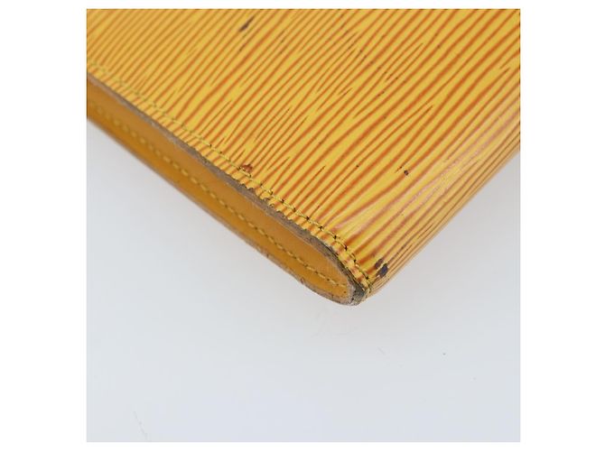 LOUIS VUITTON Pochette Accessoires Epi Pouch Giallo M52949 LV Auth BA11630 - vista 15