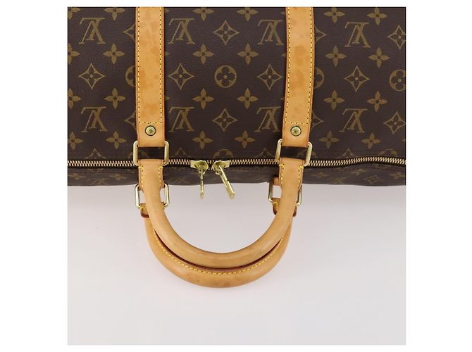 LOUIS VUITTON Borsa Boston Monogram Keepall 50 M41426 Auth LV ep13597 Monogramma - vista 7