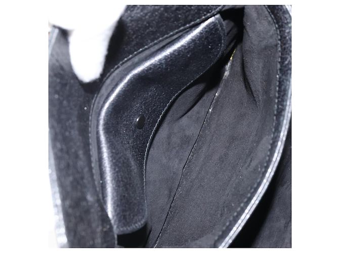 Borsa a mano GUCCI in pelle nera e oro 000 26 0025 Auth ep13973 Nero D'oro - vista 22