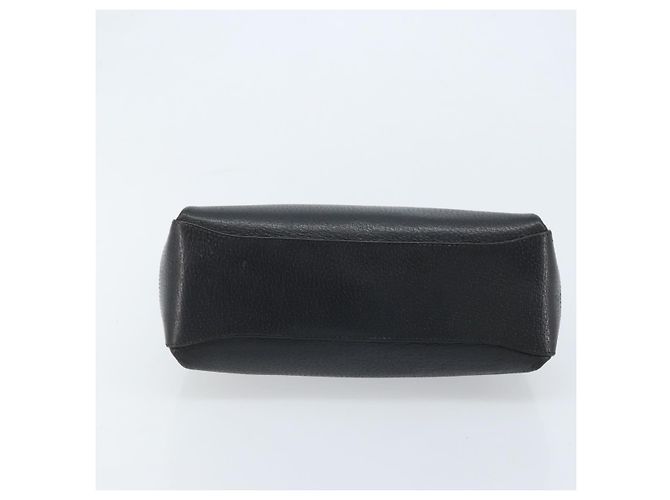 Borsa a mano GUCCI in pelle nera e oro 000 26 0025 Auth ep13973 Nero D'oro - vista 9