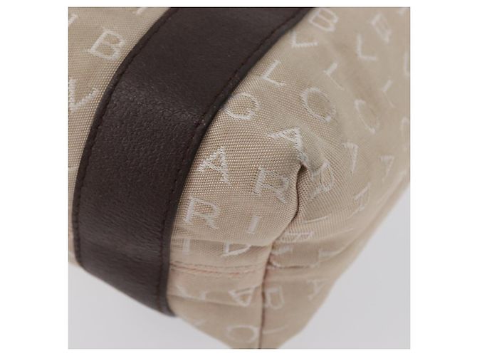 Bulgari BVLGARI Tote Bag aus Canvas Beige Silber Auth BA11649 - Ansicht 9