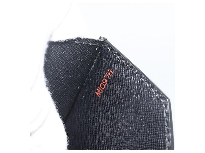 LOUIS VUITTON Epi Porta Documenti a Tracolla Briefcase Nera M54462 Auth ka3413 Nero - vista 12