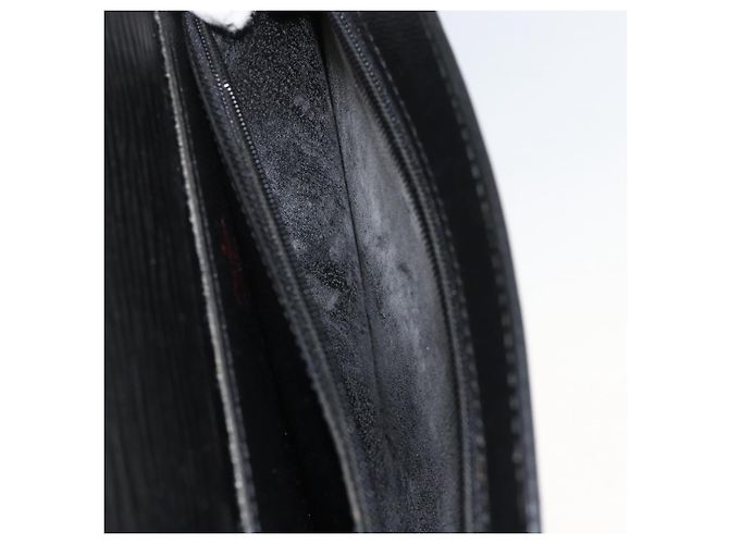 LOUIS VUITTON Epi Porta Documenti a Tracolla Briefcase Nera M54462 Auth ka3413 Nero - vista 23