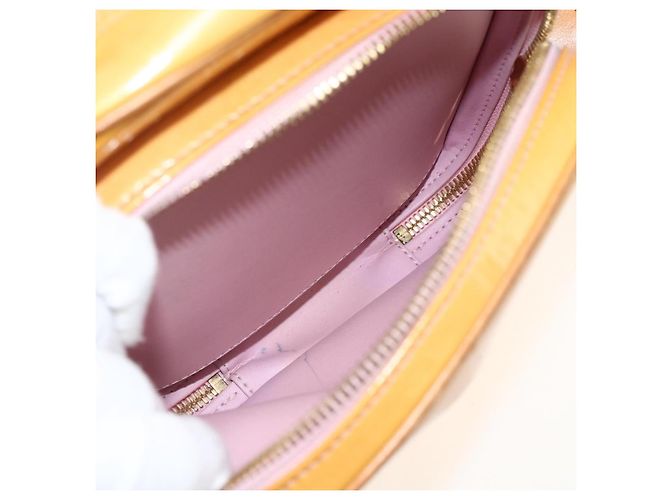 LOUIS VUITTON Borsa Wooster Monogram Vernis Rosa Marshmallow M91037 LV Auth gh1900 - vista 20