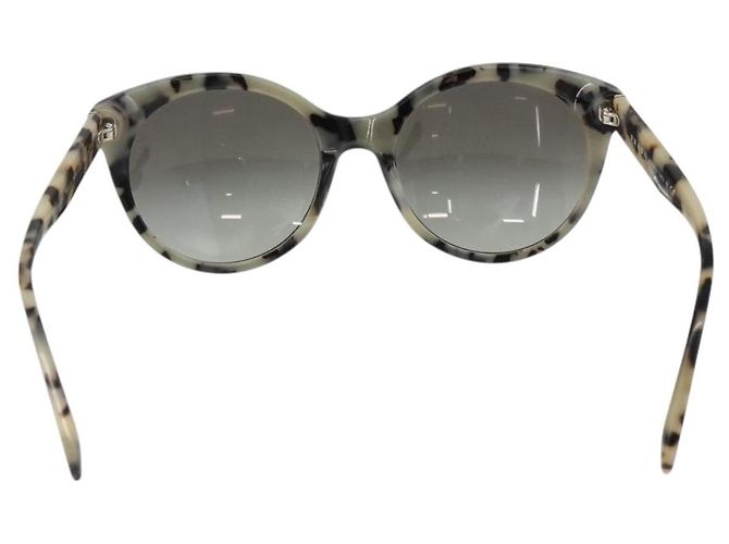 Occhiali da sole PRADA Leopardo Plastica Nera Auth am11163A Nero - vista 2