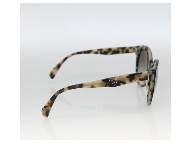 Occhiali da sole PRADA Leopardo Plastica Nera Auth am11163A Nero - vista 3