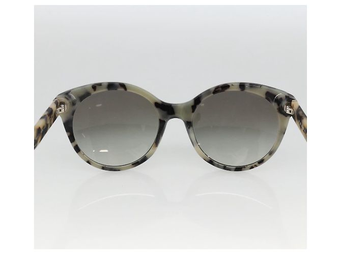 Occhiali da sole PRADA Leopardo Plastica Nera Auth am11163A Nero - vista 9