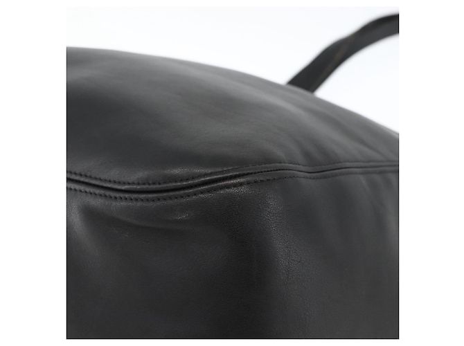 Borsa Tote Coach in pelle nera e oro Auth am11015 Nero D'oro - vista 10