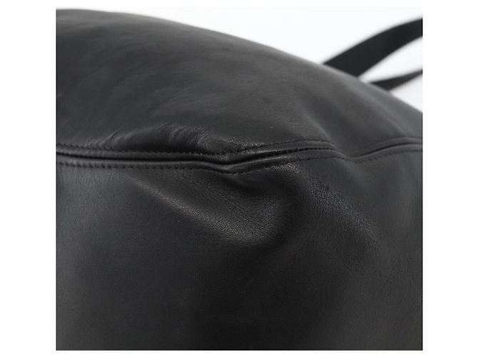 Borsa Tote Coach in pelle nera e oro Auth am11015 Nero D'oro - vista 12