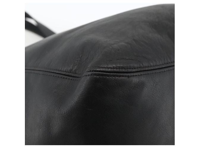 Borsa Tote Coach in pelle nera e oro Auth am11015 Nero D'oro - vista 13