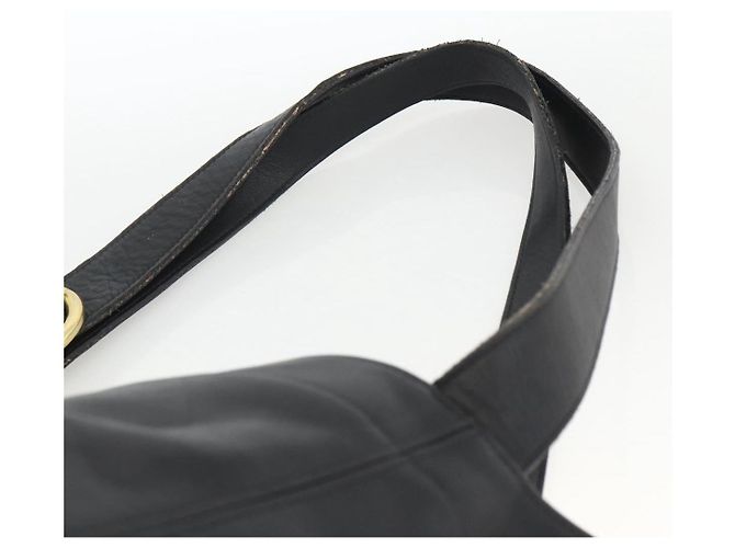 Borsa Tote Coach in pelle nera e oro Auth am11015 Nero D'oro - vista 8