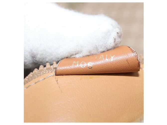 Céline Borsa a Spalla in Tela Macadam CELINE PVC Beige Oro Auth LNZ768 D'oro - vista 12