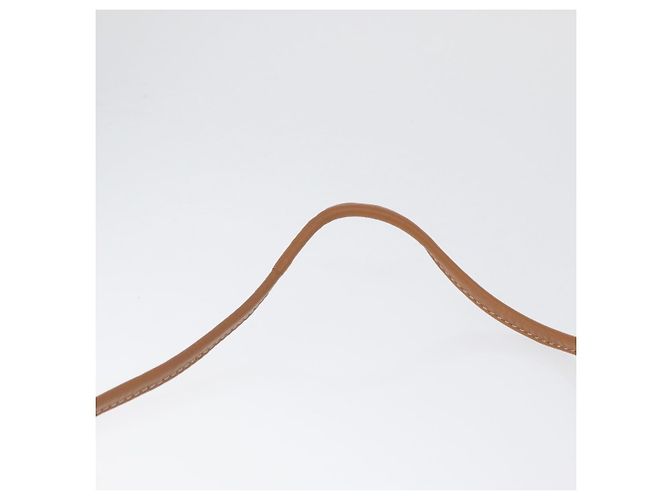 Céline Borsa a Spalla in Tela Macadam CELINE PVC Beige Oro Auth LNZ768 D'oro - vista 8