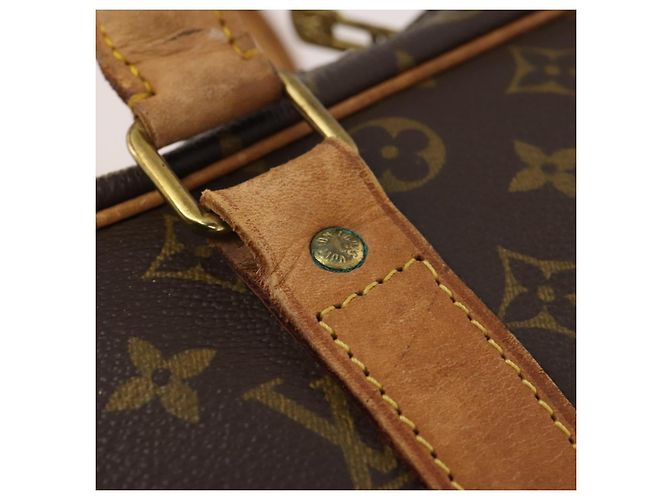 LOUIS VUITTON Borsa Boston Monogram Sirius 55 M41404 LV Auth th6597 Monogramma - vista 10