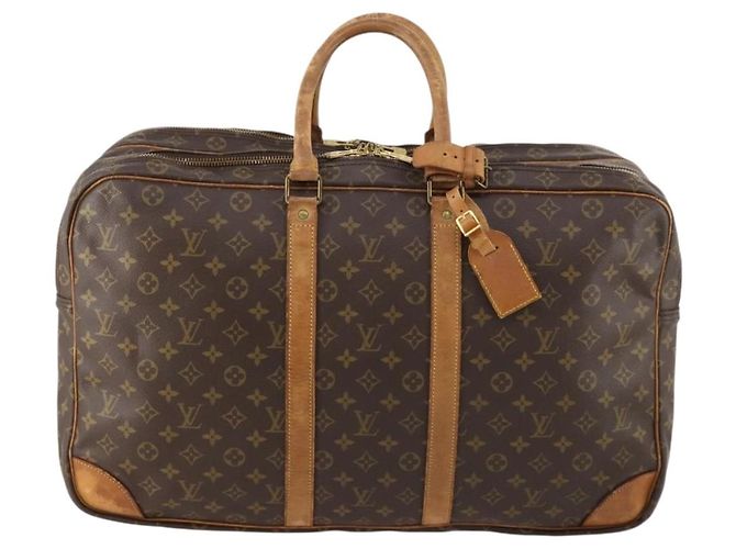 LOUIS VUITTON Borsa Boston Monogram Sirius 55 M41404 LV Auth th6597 Monogramma - vista 13