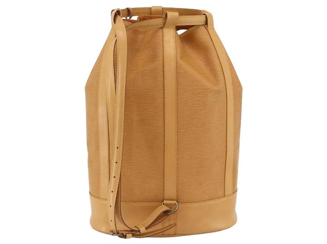 LOUIS VUITTON Epi Randonnee GM Schultertasche Beige LV Auth LNZ548 - Ansicht 2