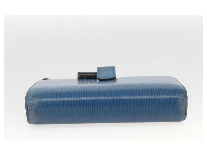 COUVERTURE D'AGENDA MM LOUIS VUITTON Epi Bleu Myrtille R2004G Auth BAZ604 Violet foncé - vue 4