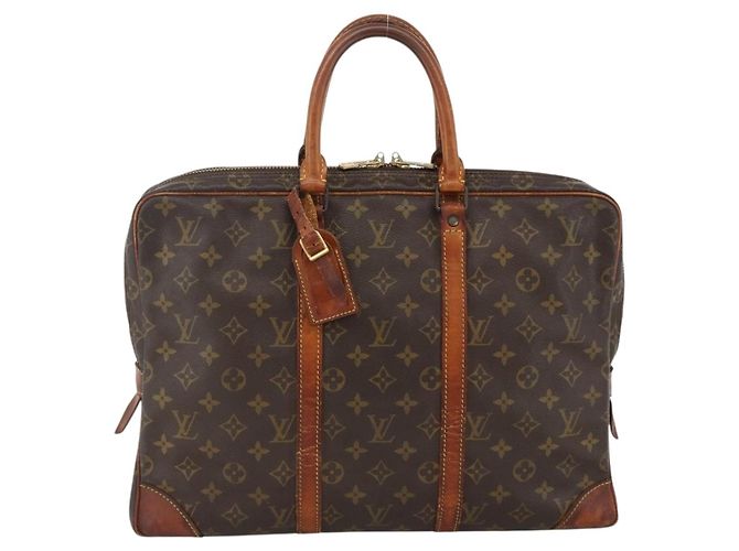 LOUIS VUITTON Monogram Porta Documenti da Viaggio Borsa Business M53361 LV Auth AMZ325 Monogramma - vista 13