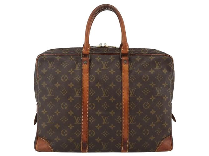 LOUIS VUITTON Monogram Porta Documenti da Viaggio Borsa Business M53361 LV Auth AMZ325 Monogramma - vista 2