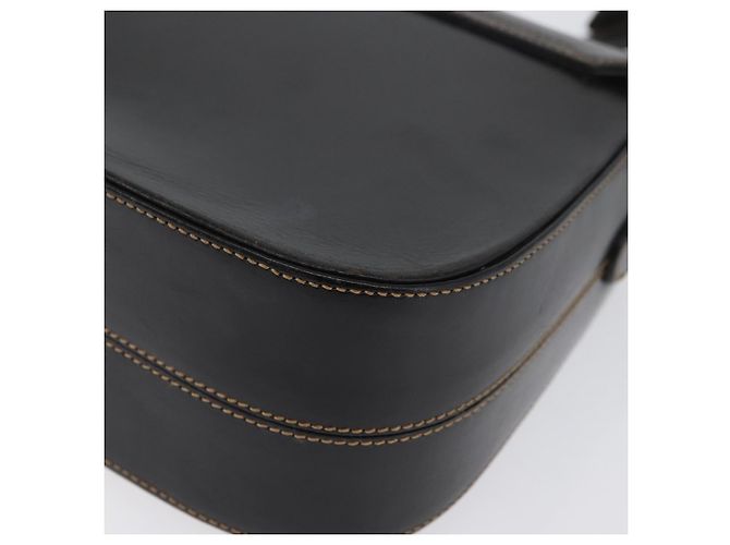 Borsa a Spalla Burberrys Nova Check in Pelle PVC Nera e Oro Auth AMZ334 Nero D'oro - vista 16