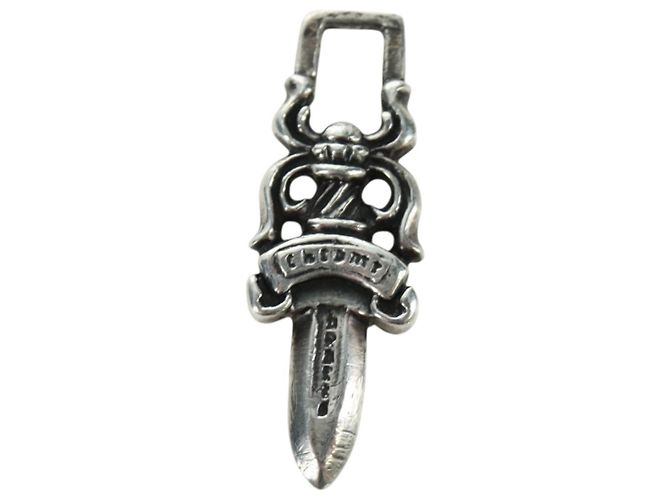 Pendente Daga Chrome Hearts Top Ag925 Argento Auth AMZ117SM - vista 6
