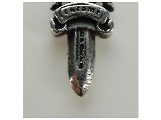 Pendente Daga Chrome Hearts Top Ag925 Argento Auth AMZ117SM - vista 7