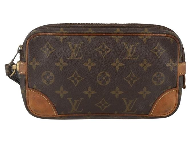 LOUIS VUITTON Clutch Marly Dragonne PM Monogram M51827 LV Auth BA11647 Monogramma - vista 13