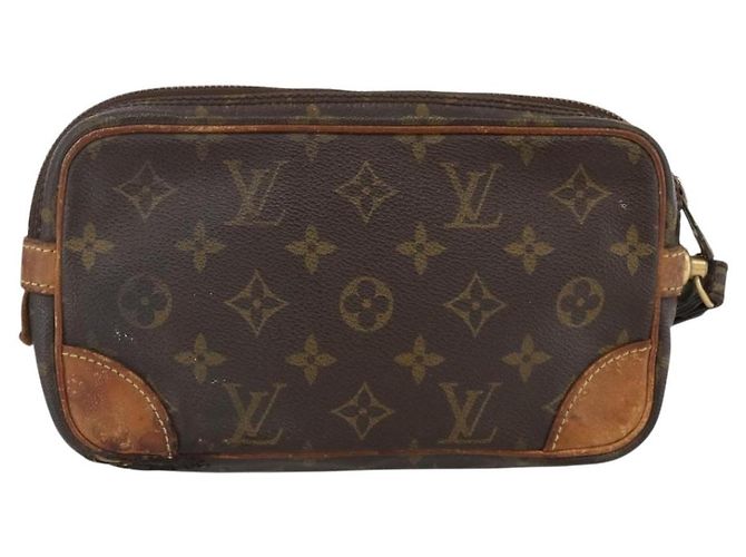 LOUIS VUITTON Clutch Marly Dragonne PM Monogram M51827 LV Auth BA11647 Monogramma - vista 2