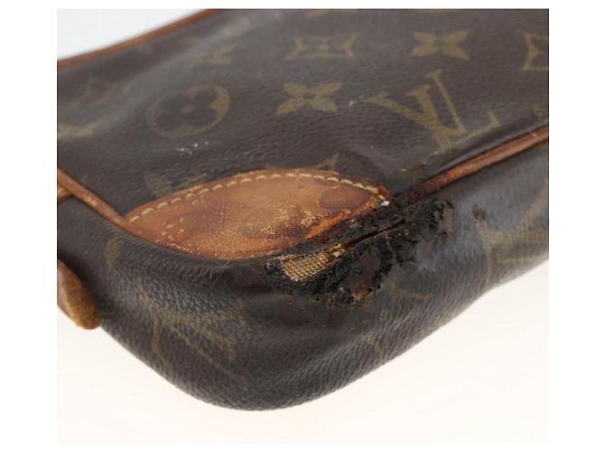 LOUIS VUITTON Clutch Marly Dragonne PM Monogram M51827 LV Auth BA11647 Monogramma - vista 9
