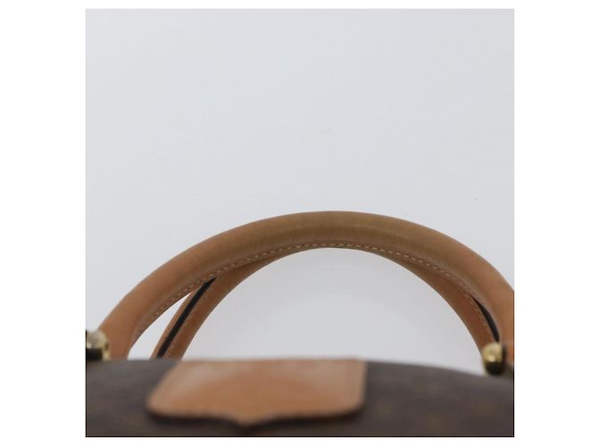 Céline Borsa a mano in tela Macadam CELINE in pelle PVC marrone oro Auth ka3443 D'oro - vista 14