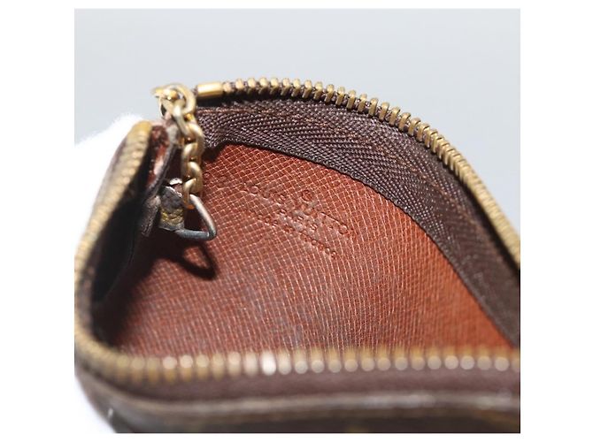 LOUIS VUITTON Pochette Cles Monogram Portamonete M62650 LV Auth BAZ607 Monogramma - vista 10
